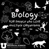 "Biology, for those who love multiple organisms" Sticker