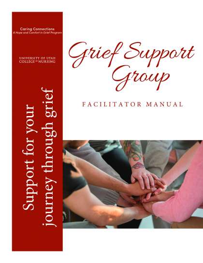 Electronic Grief Group Facilitator Manual (Tax-Exempt): click to enlarge