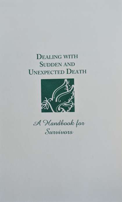 Electronic Dealing with Sudden and Unexpected Death Book: click to enlarge