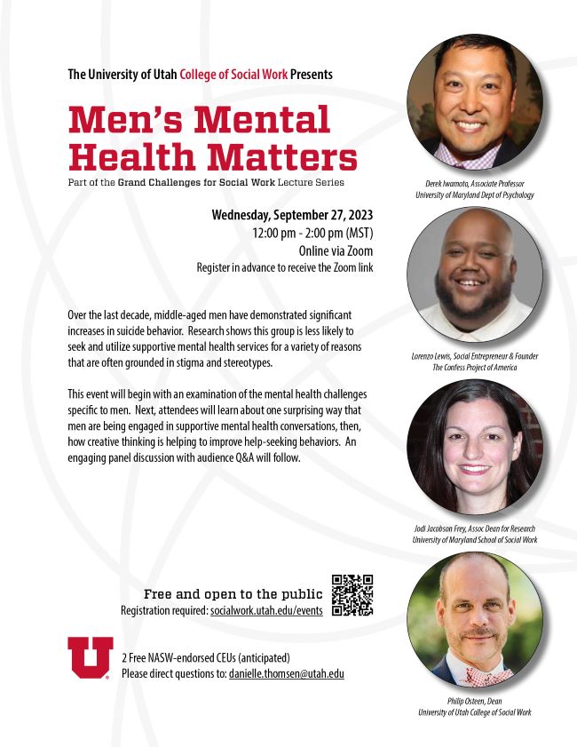 Men's Mental Health Matters | College of Social Work