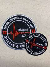 Earthquake patch + sticker