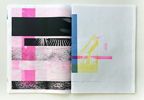Responsive + Interpretive Narratives on the Risograph : click to enlarge