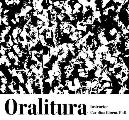 Oralitura - July 22-26: click to enlarge